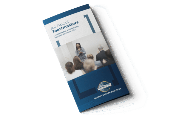 Leaflet-All About Toastmasters-20 Pcs