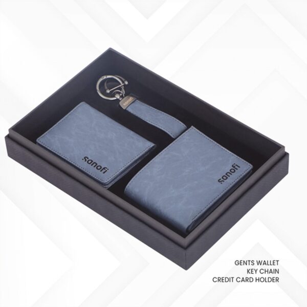 Wallet, Keychain, Card Holder Set