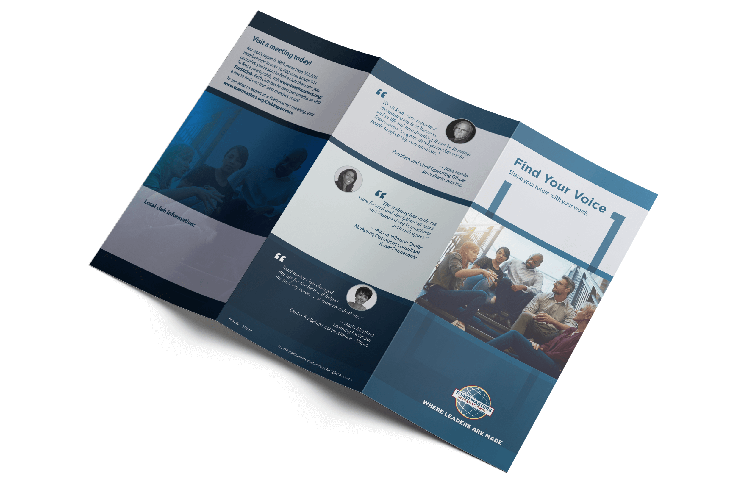 Leaflet-Find Your Voice-20 Pcs - Image 3