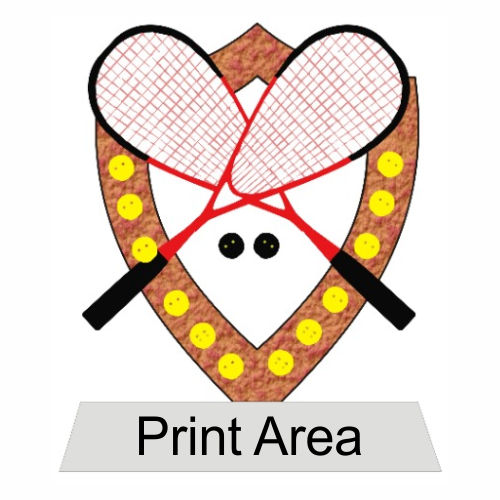 Squash Trophy - Acrylic