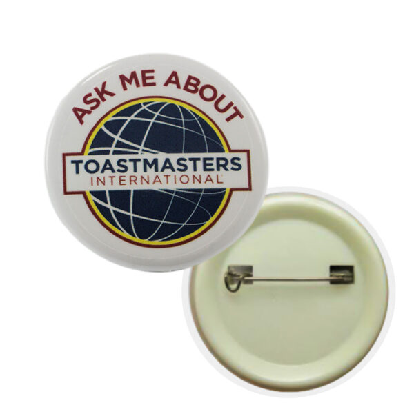 Button Badge- Pack of 8