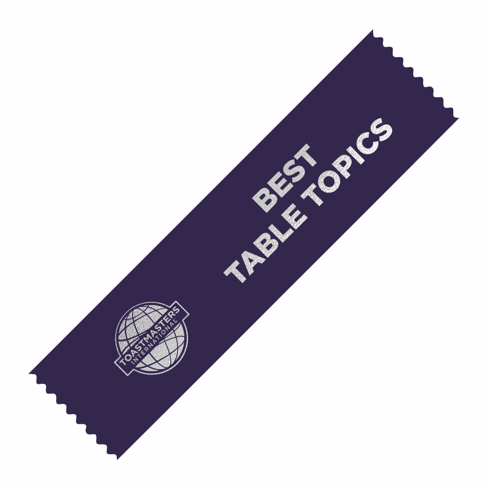 Ribbon-BEST TABLE TOPICS