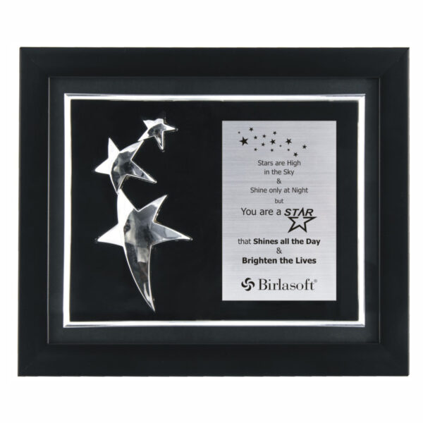 Three Star Glass Frame