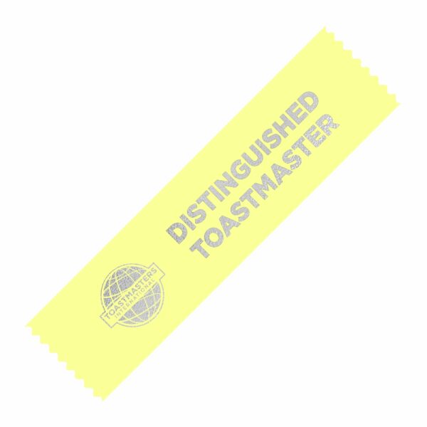 Ribbon-DISTINGUISHED TOASTMASTER