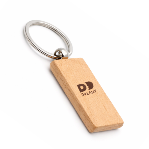 Keychain - Wooden (Pack of 10)