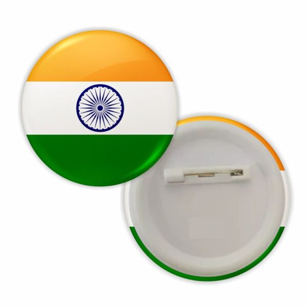 India Tricolor Badge - Pack of 10