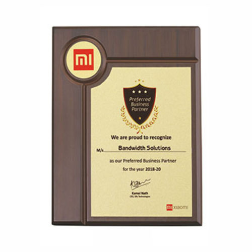 Wooden MI Plaque