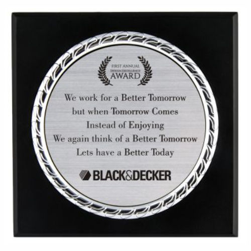 Engraved Wood Plaque