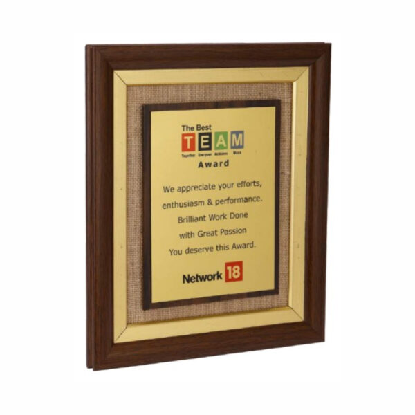 The Best Team Pride Award