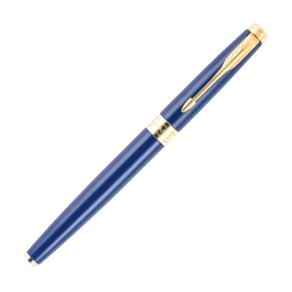 Parker Aster Matte GT Fountain Pen | Body Color - Blue | Ink Color - Blue