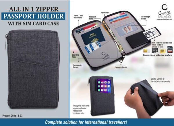 All in One Passport Holder