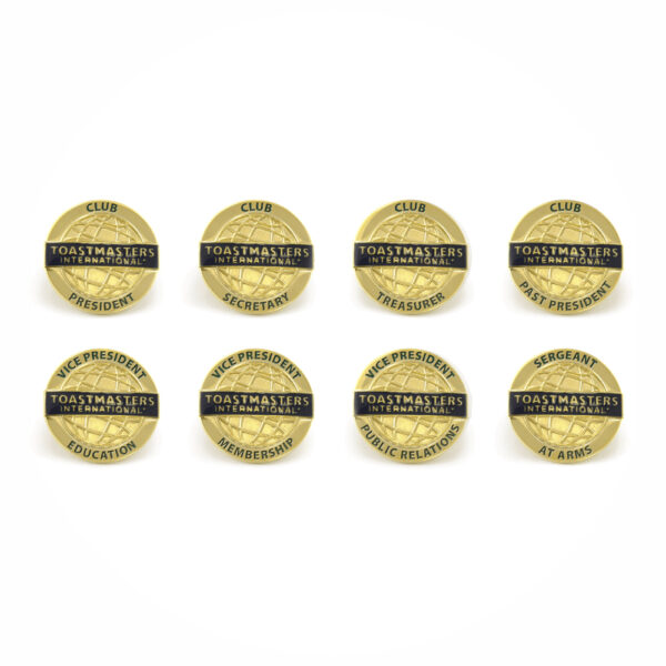 Pins-SET FOR CLUB OFFICERS