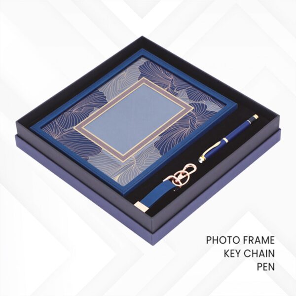 Photo Frame, Pen & Keychain Set