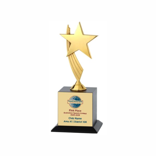 Raised Star Gold