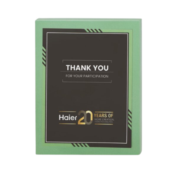Green Wood Plaque