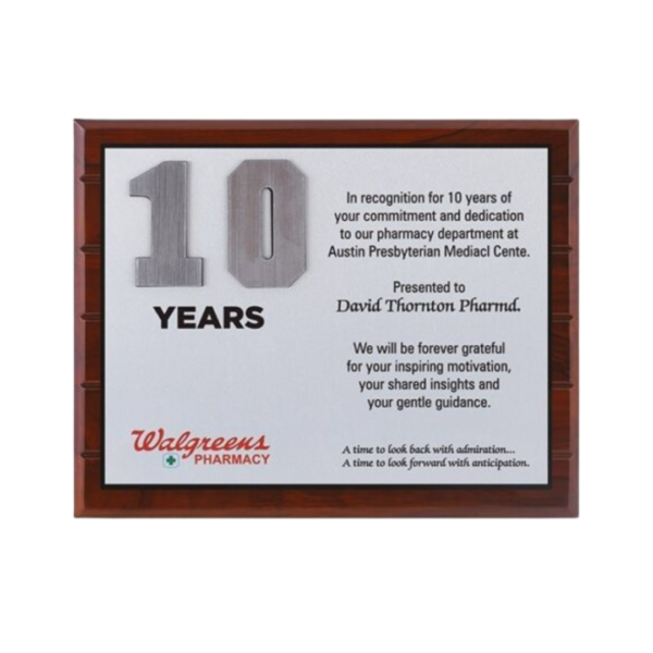 Premium Wood Certificate -Landscape
