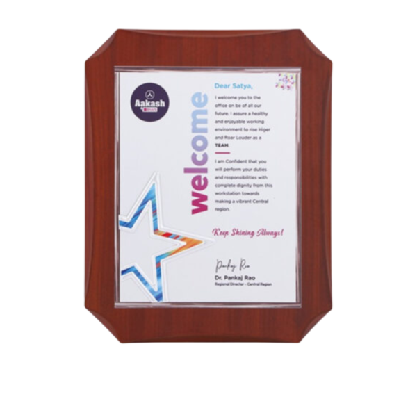 Shining Star Plaque