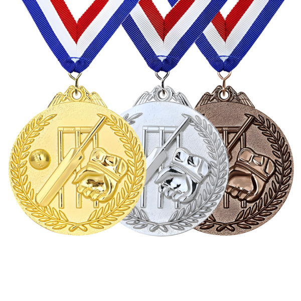 Cricket Medal (Gold/Silver/Bronze)
